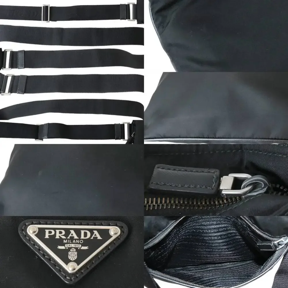 Prada Black Nylon Crossbody Bag